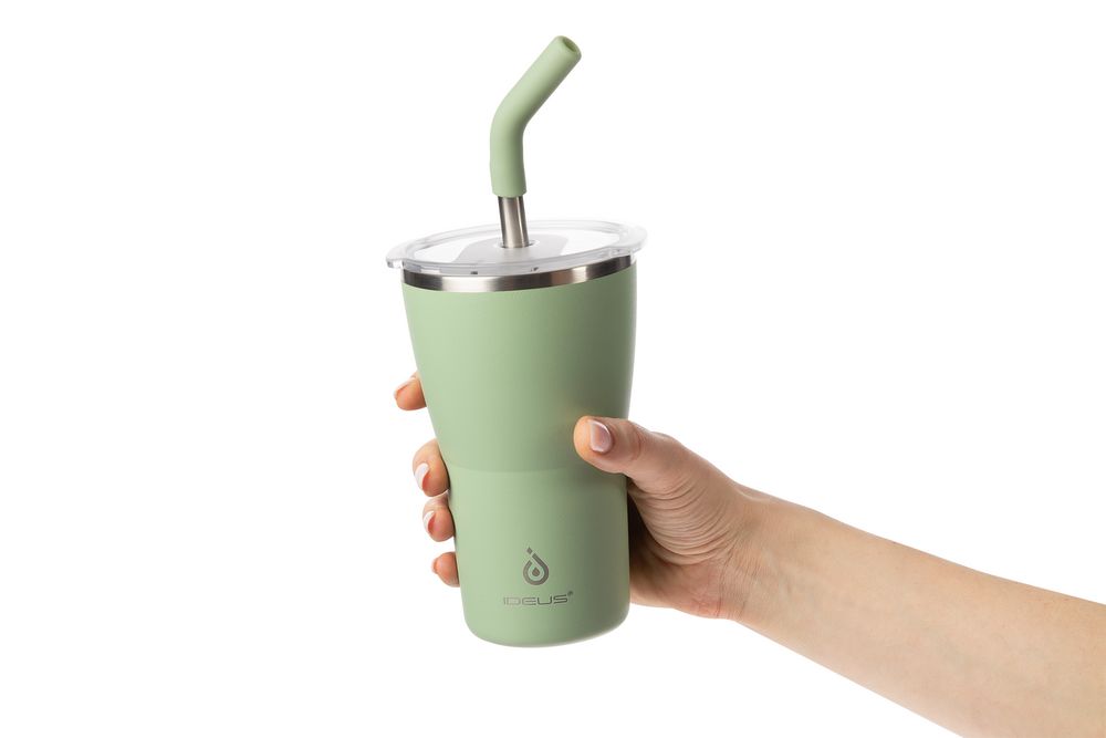 Термостакан Sapporo, зеленый-7