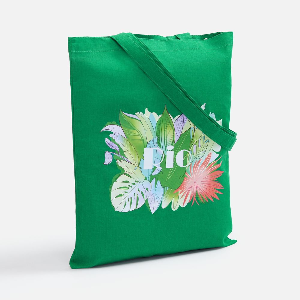 Холщовая сумка Neat 140, зеленая-3