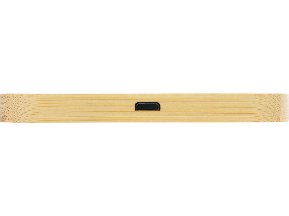 USB-хаб с беспроводной зарядкой из бамбука Plato-6