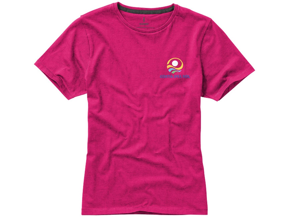 Nanaimo женская футболка с коротким рукавом, розовый-4