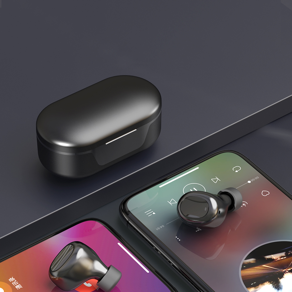 Наушники беспроводные  Bluetooth Gubber TW16, Черный-5