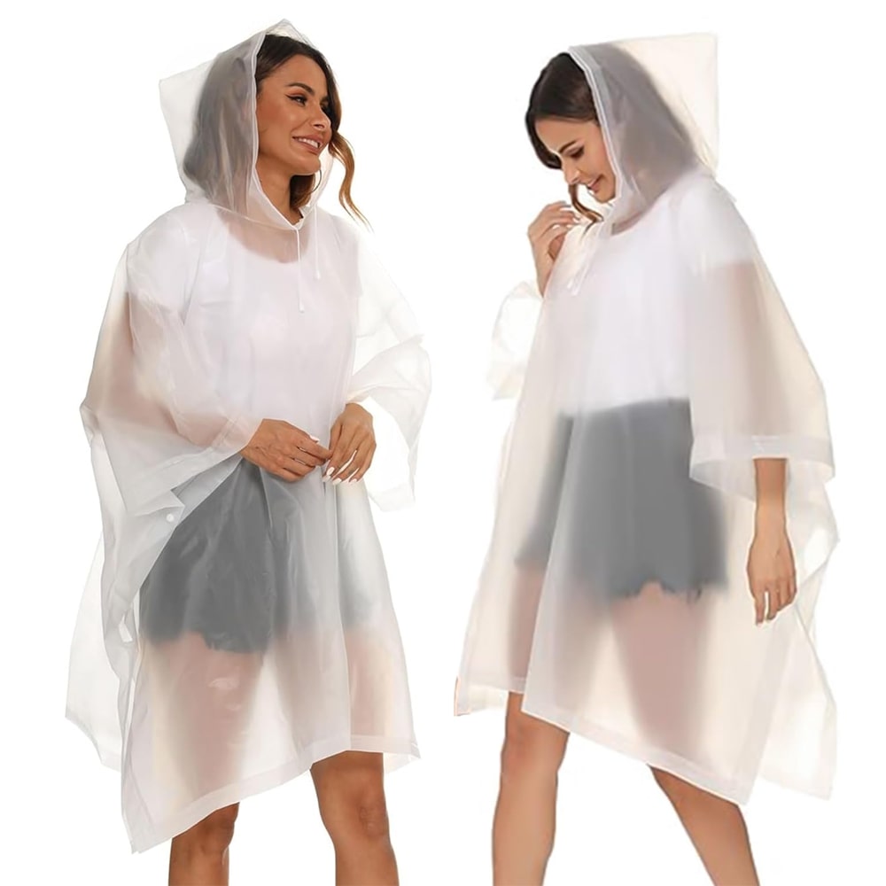 Дождевик-пончо Budget, Белый-1