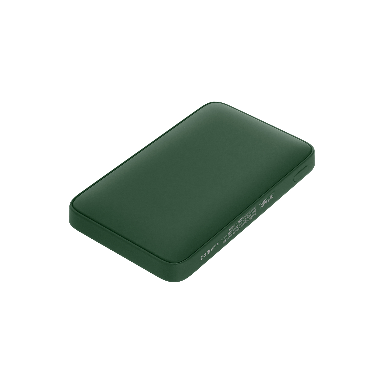 Внешний аккумулятор с подсветкой Анкор (Ancor) 5000 mAh, зеленый-1