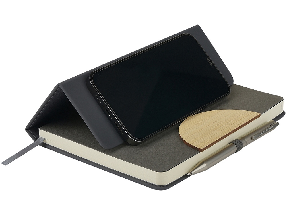 Ежедневник недатированный А5 Bosforo, серый-1