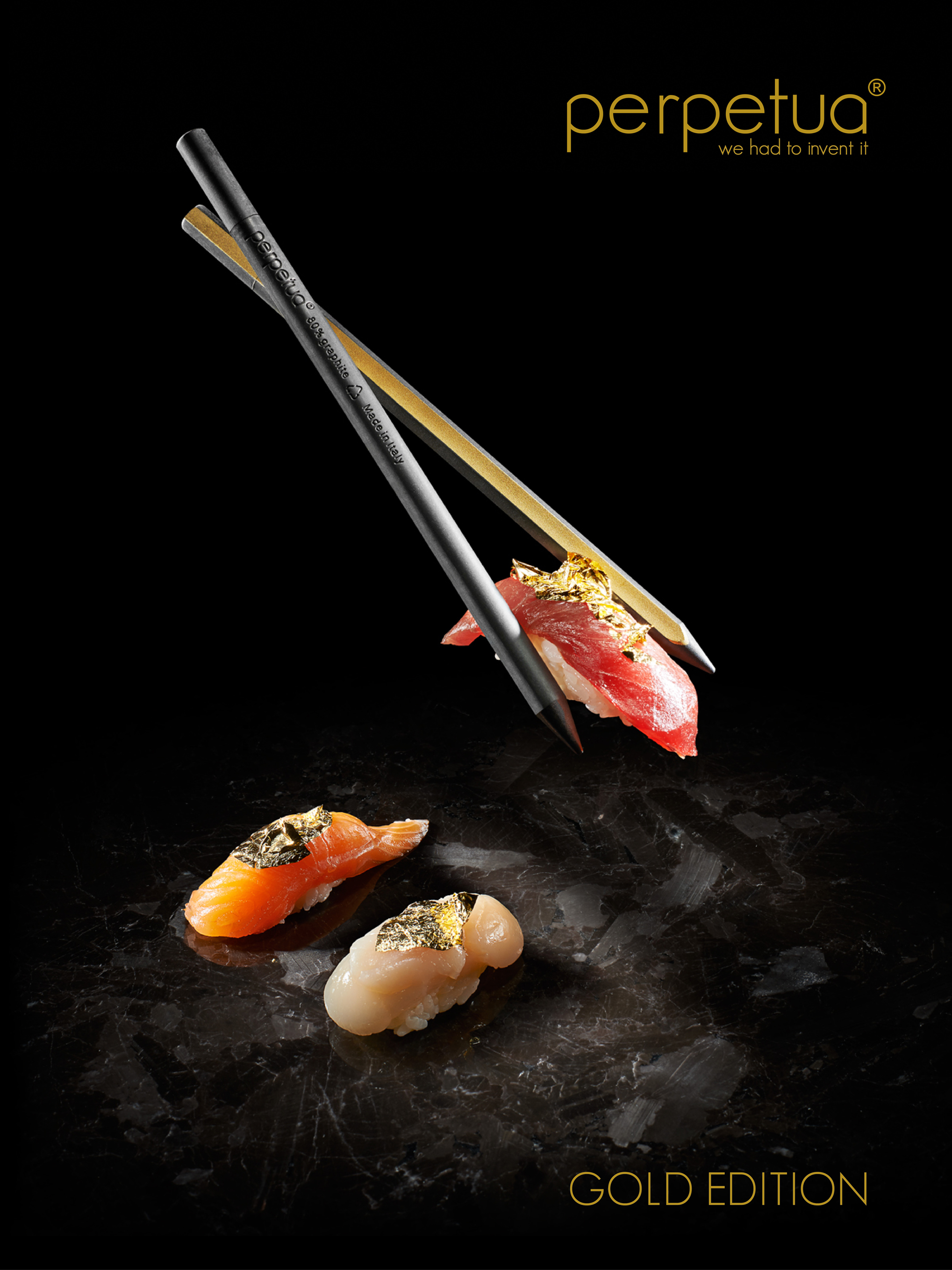 Карандаш графитовый Perpetua с черным ластиком-4