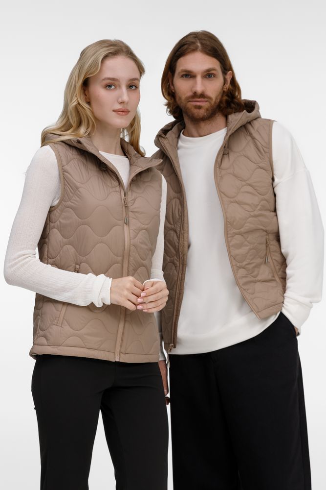 Жилет унисекс Tarnaby, бежевый-7