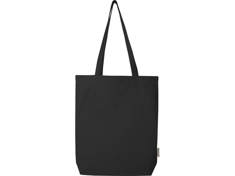 Florida эко-сумка плотностью 270 г/м² - сплошной черный-1