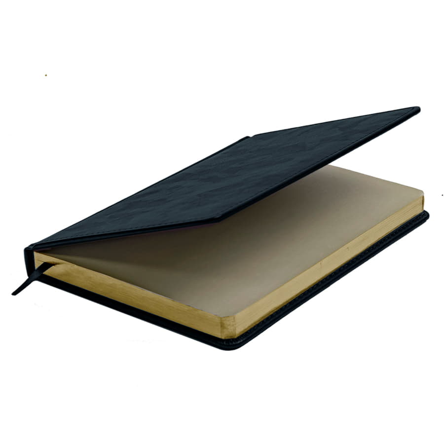 Ежедневник недатированный Joy, формат А5, в линейку, темно-синий-4