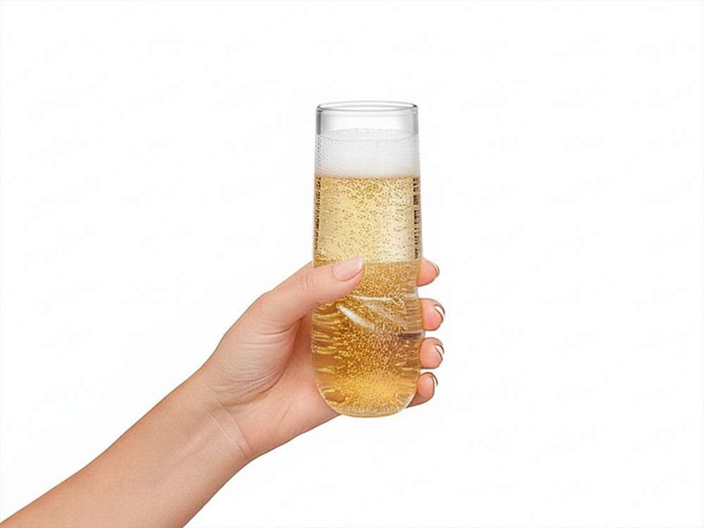 Набор из двух бокалов и пробки для шампанского Bubbly Bliss-7