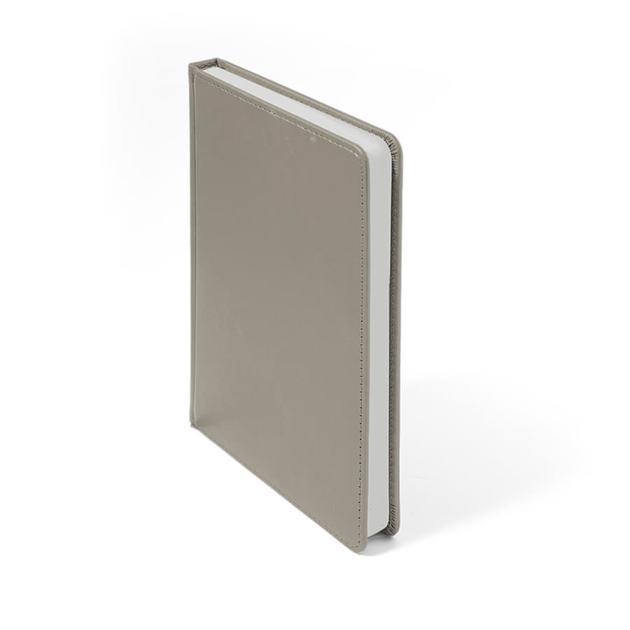 Ежедневник недатированный Campbell, формат А5,  в линейку, светло-серый-8