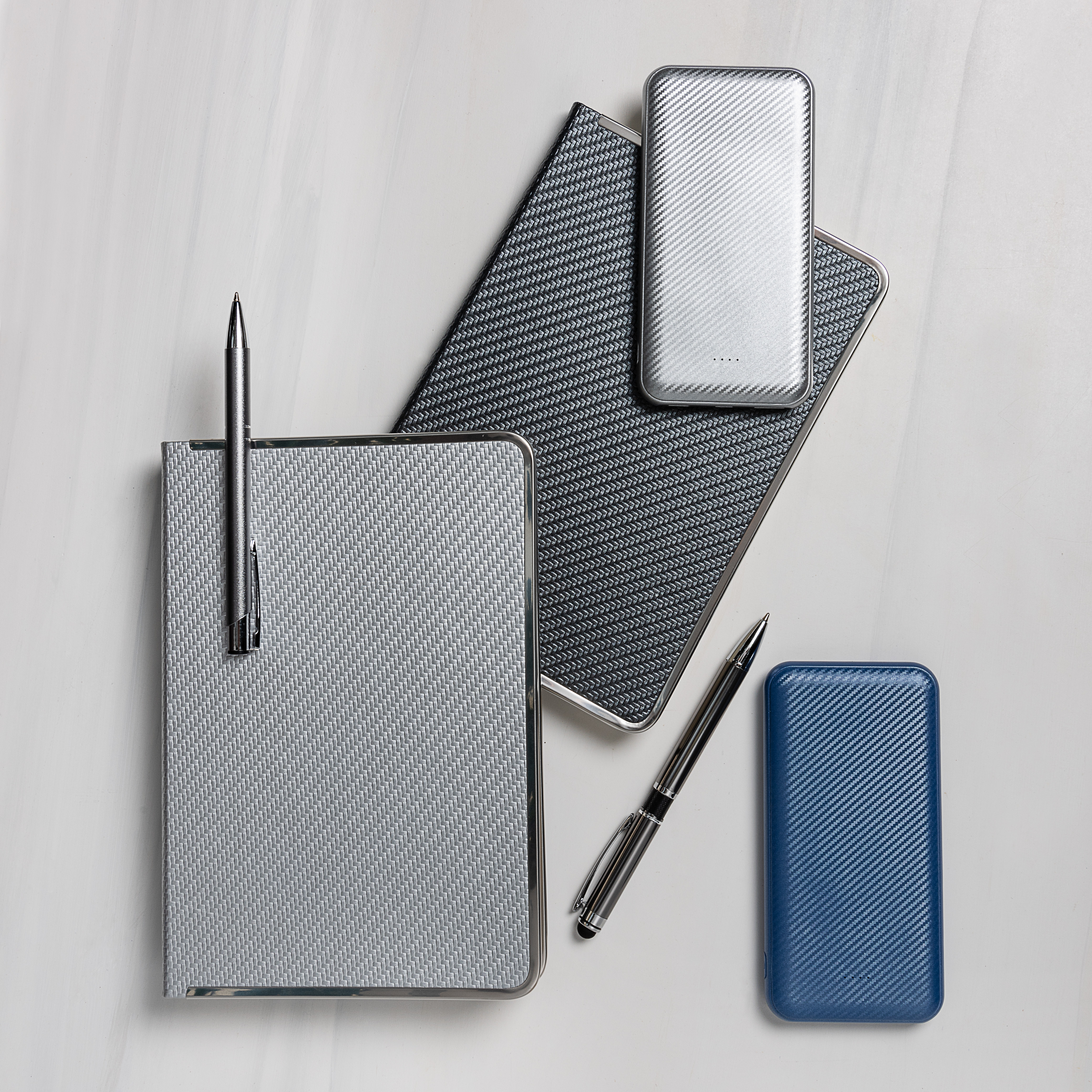 Внешний аккумулятор Carbon PB 10000 mAh, графитовый металлик-5