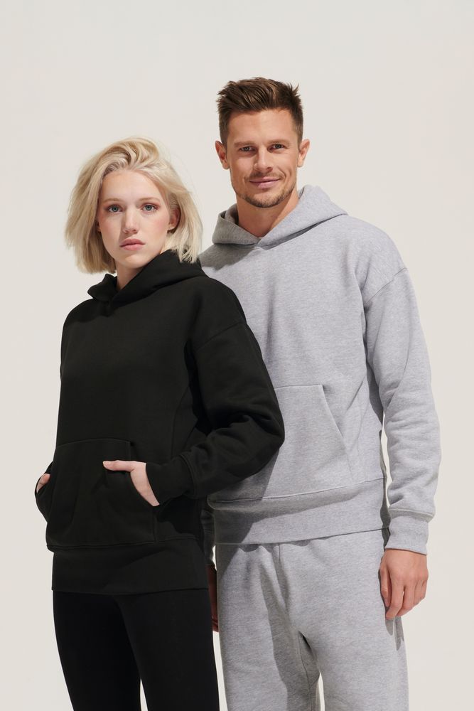 Худи оверсайз унисекс Origin, черное-2