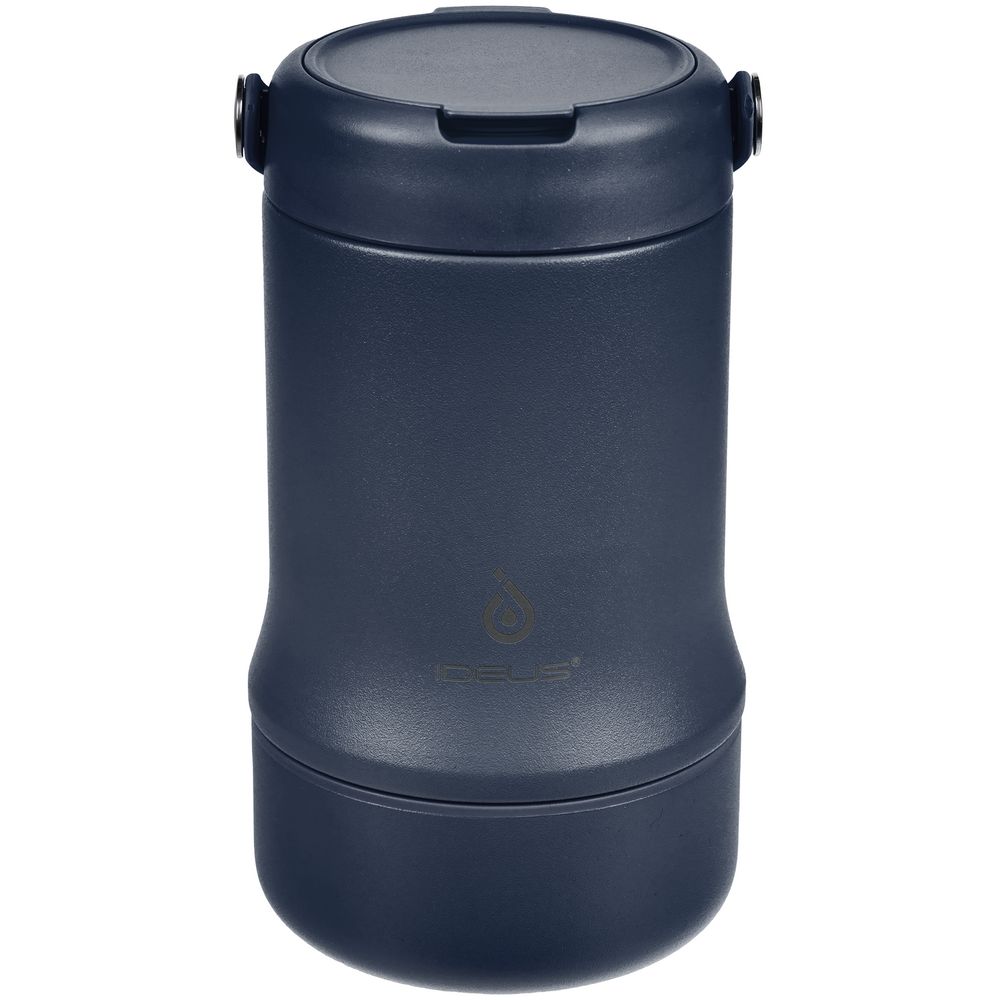 Термос для еды Tabenodo, темно-синий-0