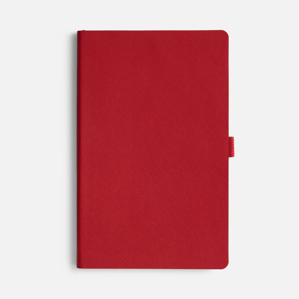 Ежедневник Lungo, недатированный, красный-1