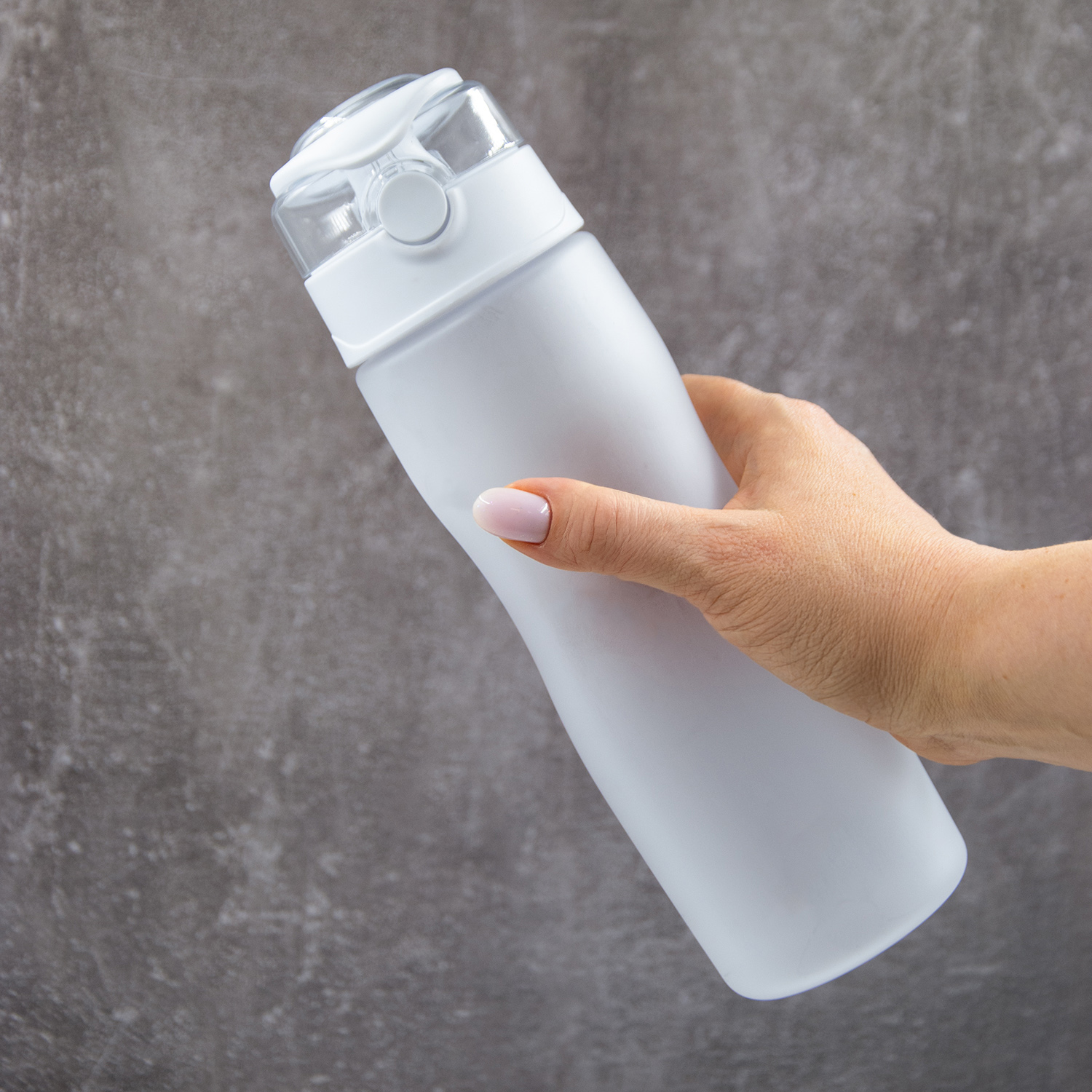 Бутылка для воды AqualityBottle, 680мл (белый)-7