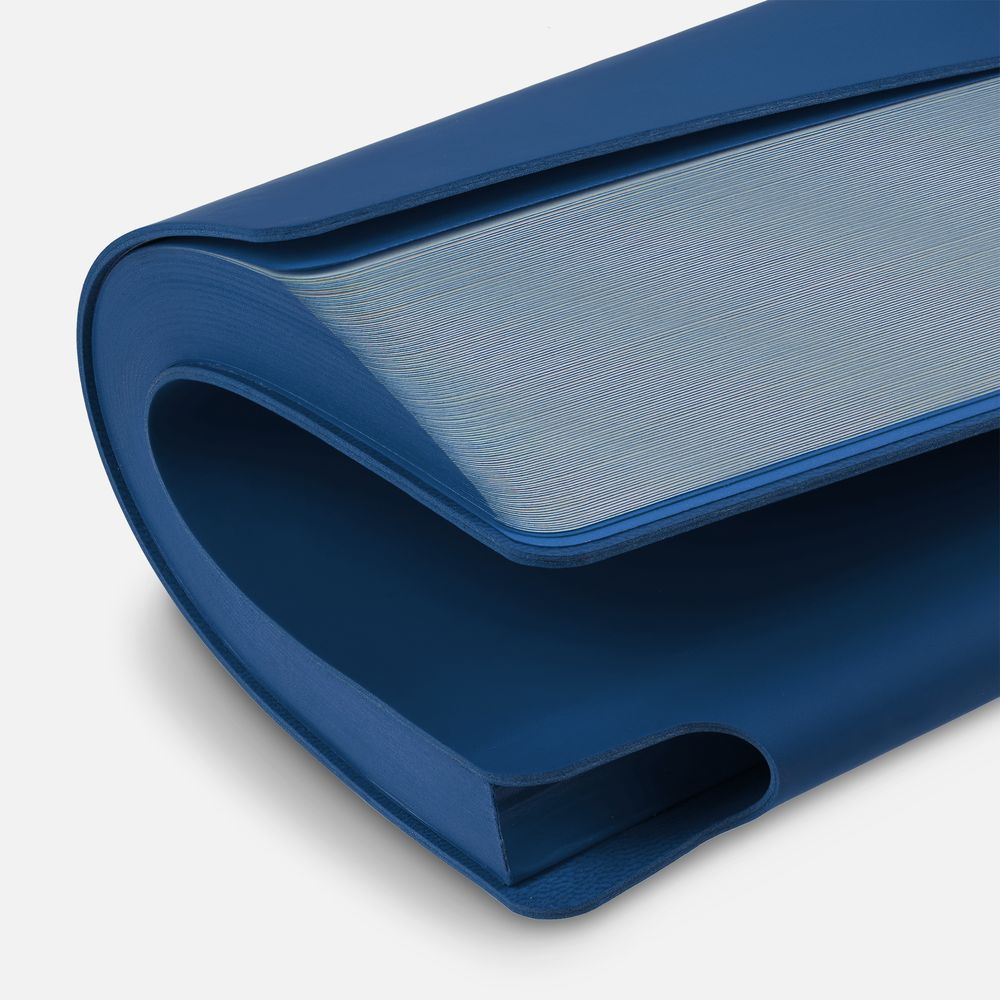 Ежедневник Flexpen Shall, недатированный, синий-2