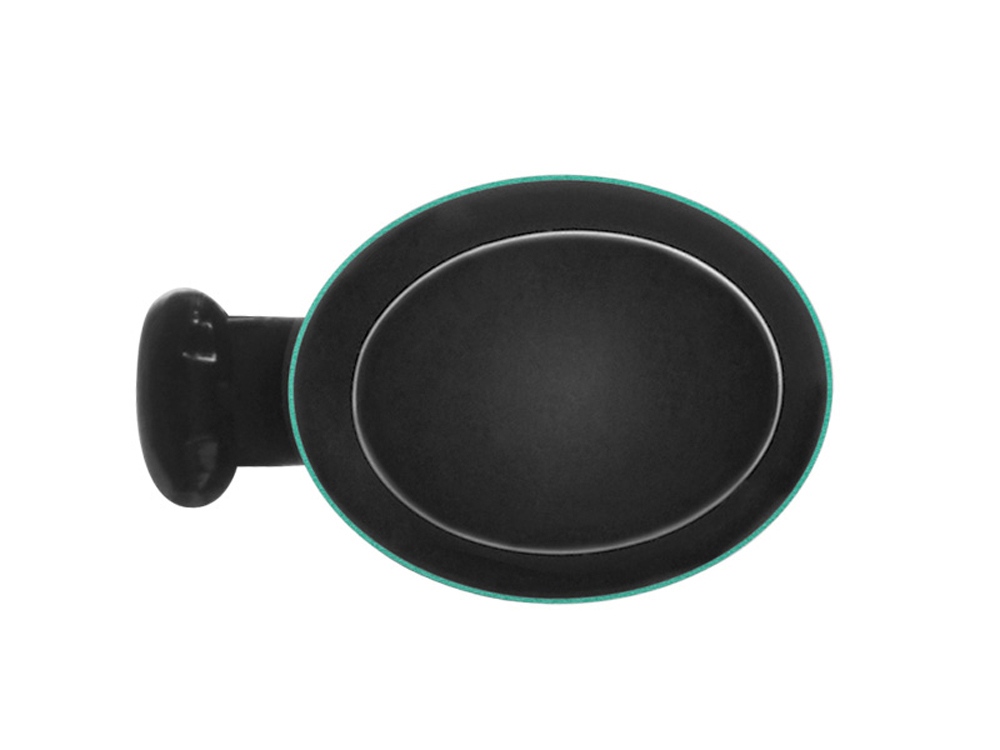 Металлическая шариковая ручка soft touch Ellipse gum, бирюзовый-1