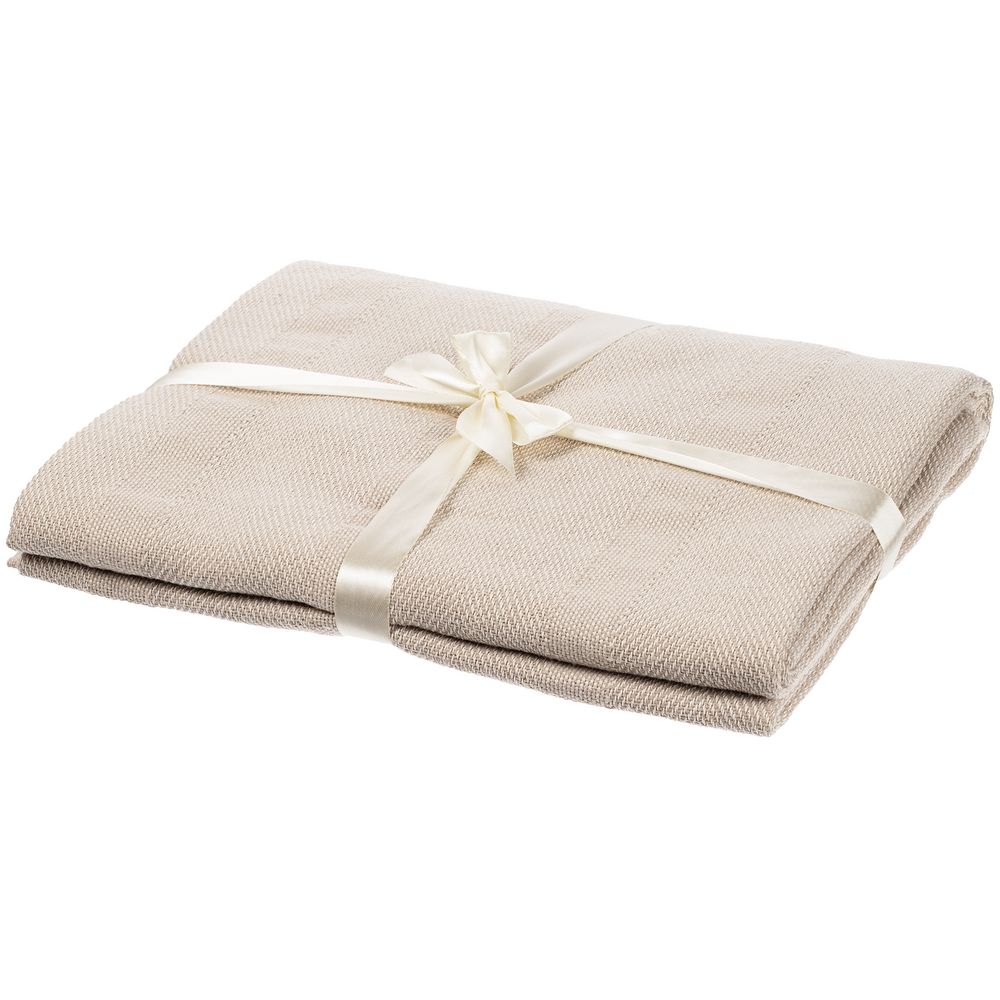 Плед «Сенеж», бежевый-1