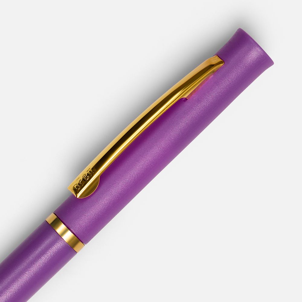 Ручка шариковая Euro Gold, фиолетовая-3