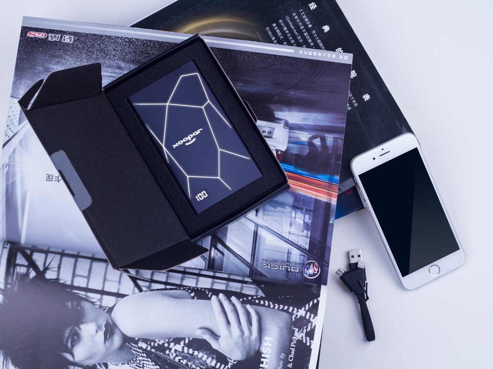 Портативное зарядное устройство XOOPAR GEO, мокрый асфальт-12