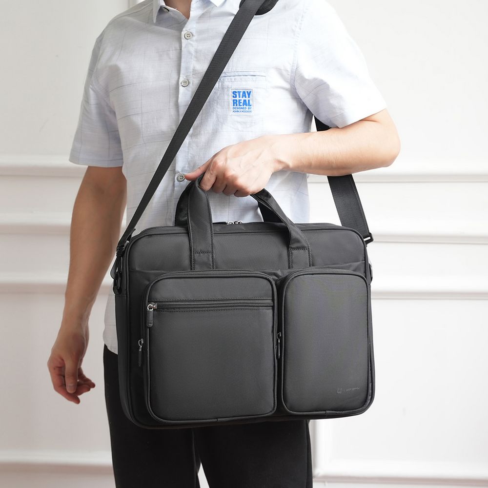 Сумка для ноутбука L266, черная-5