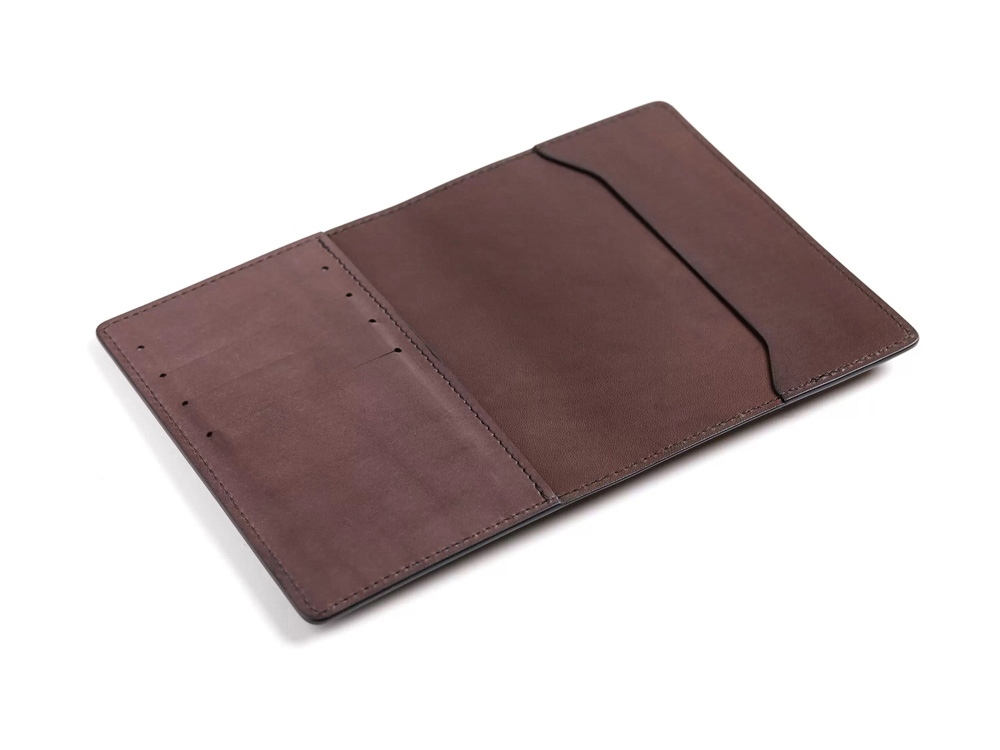 Обложка для паспорта Нит, коричневый-1