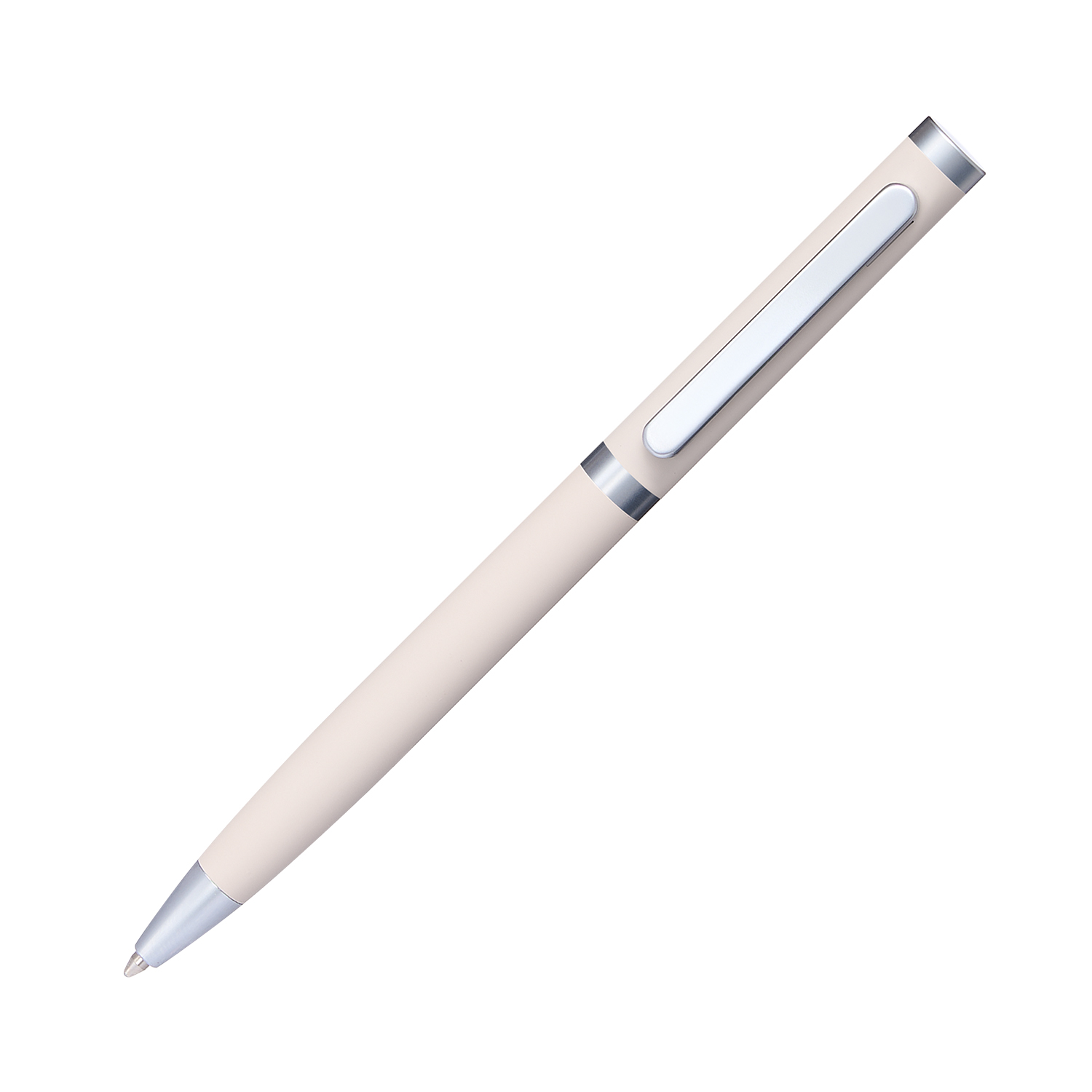 Шариковая ручка Нокс (Nox), бежевая-1