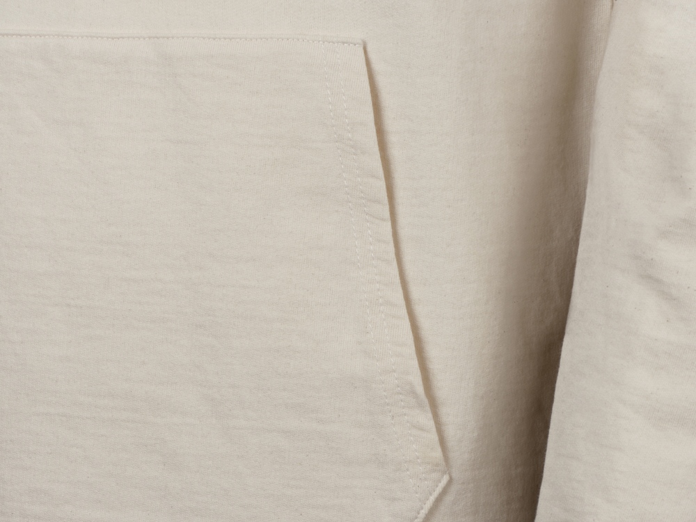 Толстовка с капюшоном мужская Pure, натуральный-3