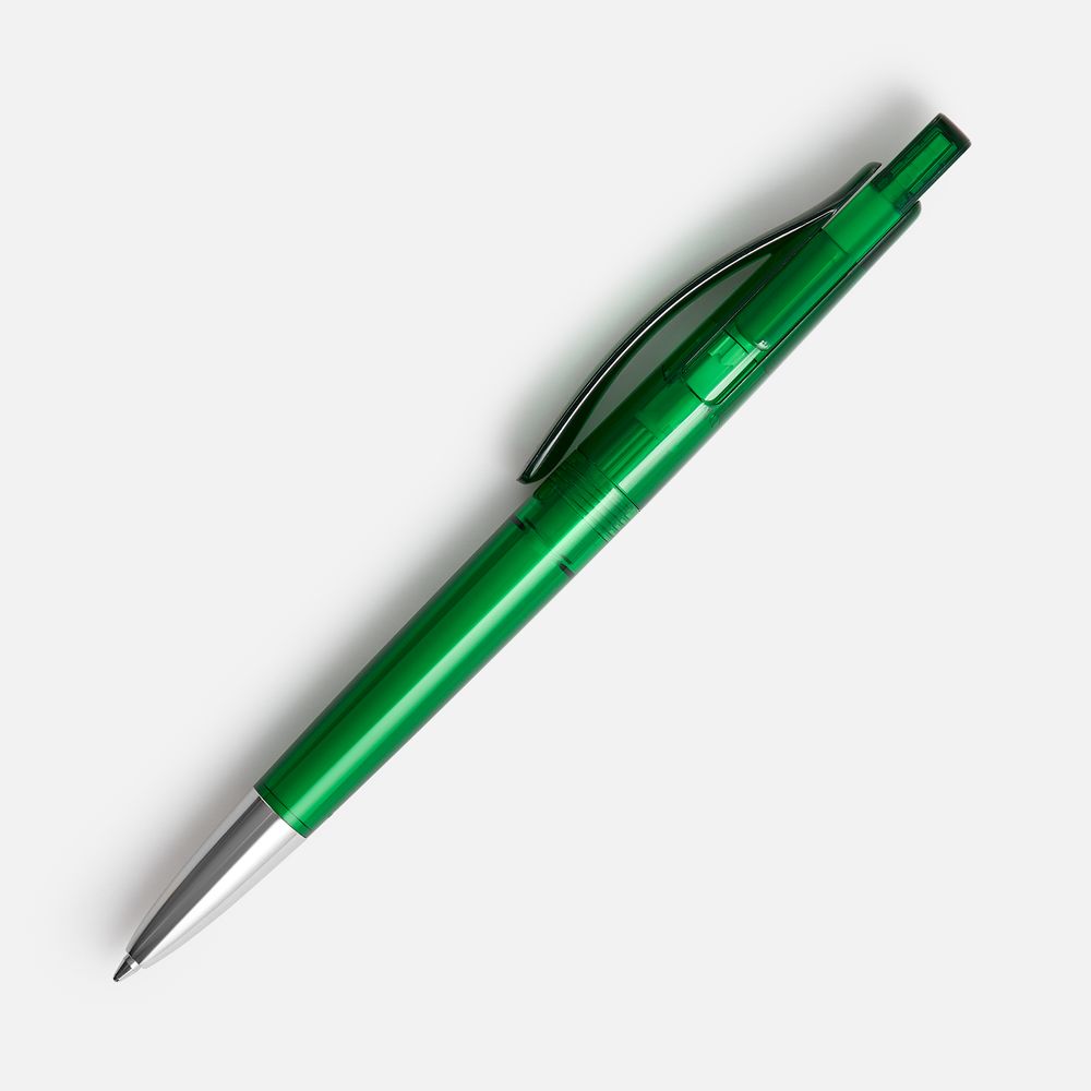 Ручка шариковая Prodir DS2 PTC, зеленая-2