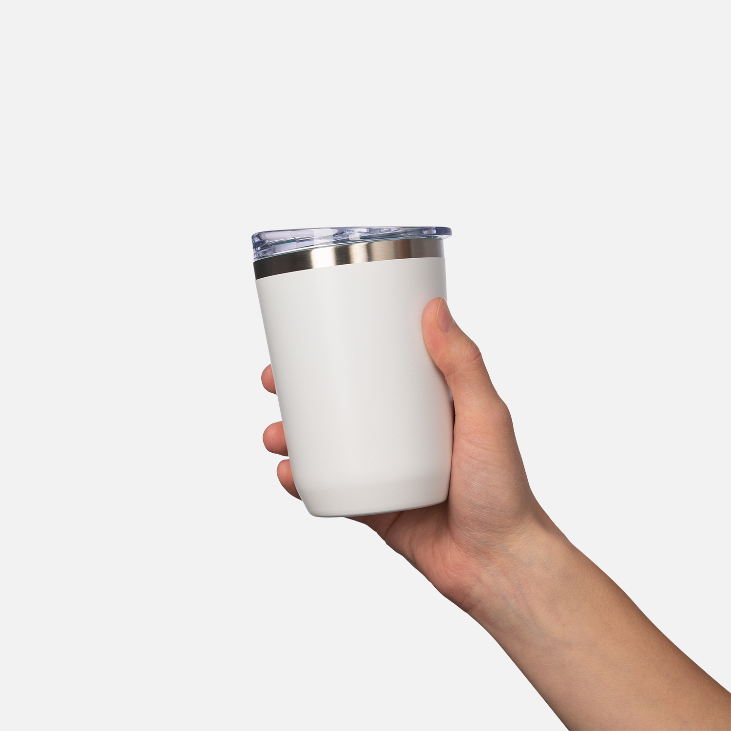 Термокружка вакуумная с керамическим покрытием Arctic, белый/аква-9