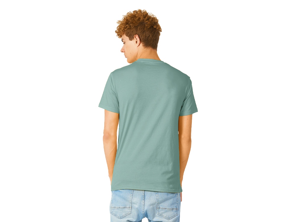 Футболка Heavy Super Club с боковыми швами, мужская, припылено-бирюзовый-2