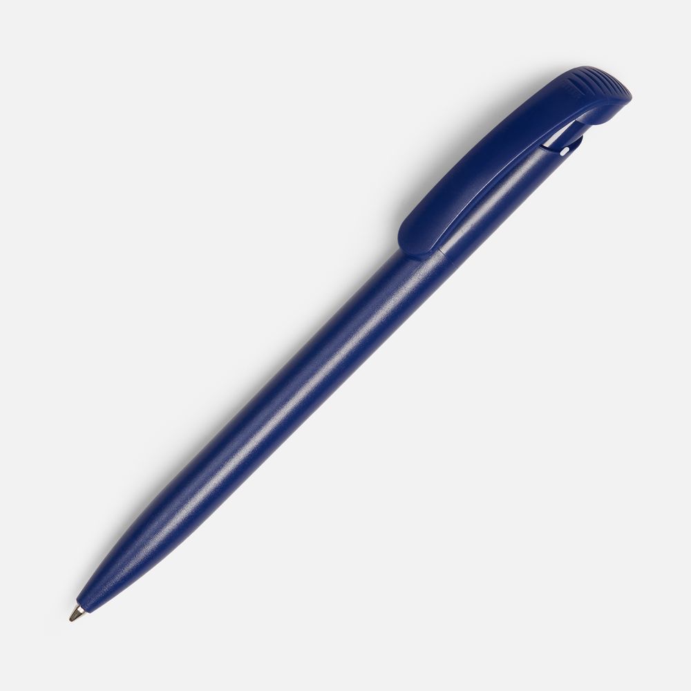 Ручка шариковая Clear Solid, синяя-0