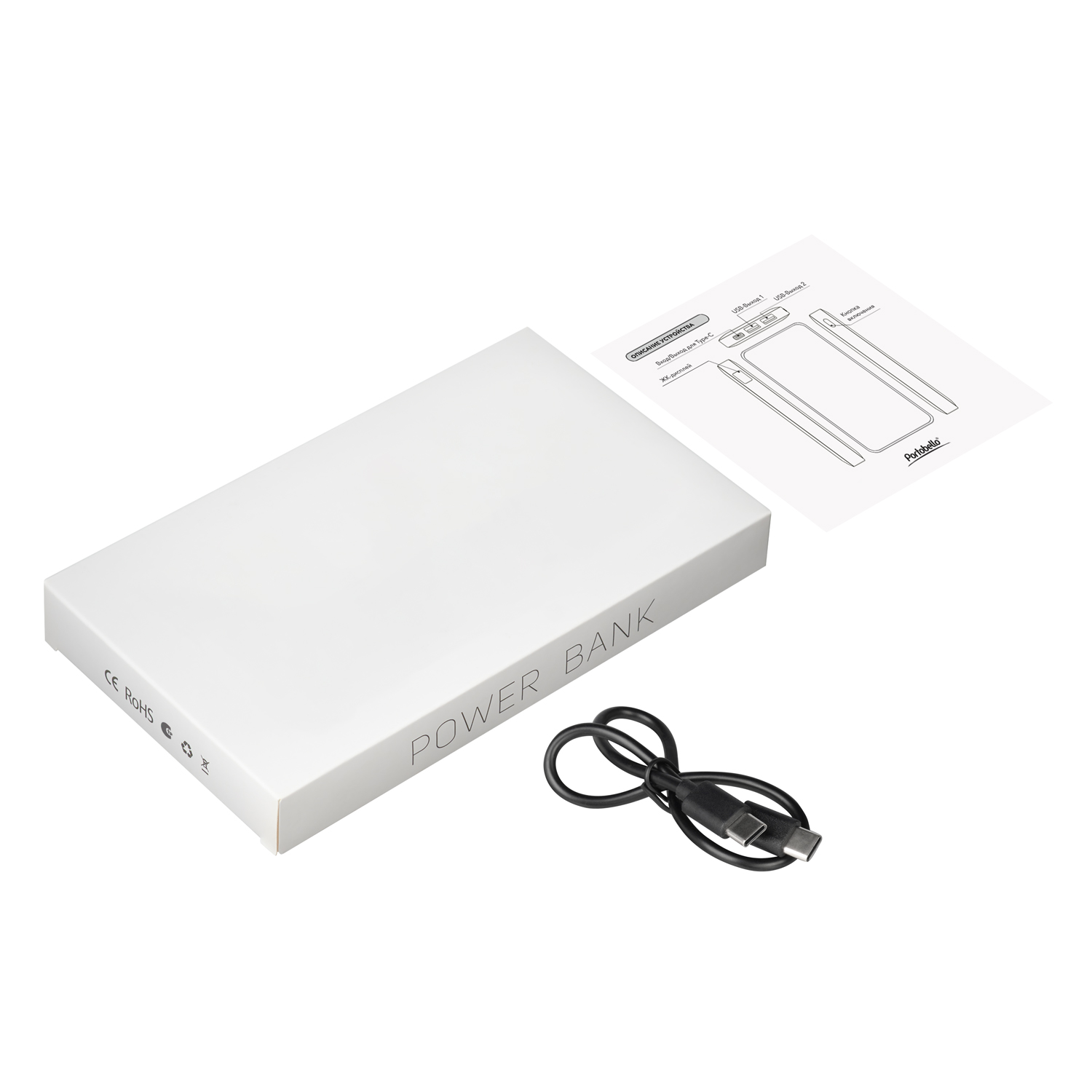 Внешний аккумулятор с подсветкой Анкор Плюс PD (Ancor PD Plus) 10000 mAh, оранжевый-10