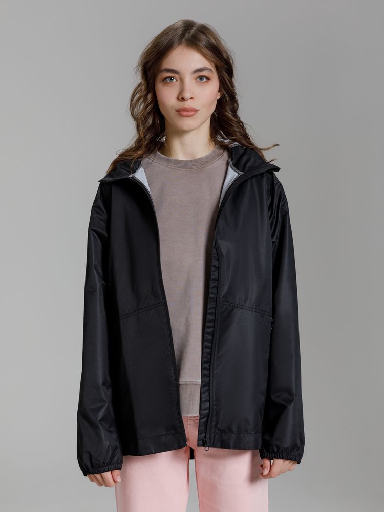 Куртка унисекс Nordvind WR, черная-5