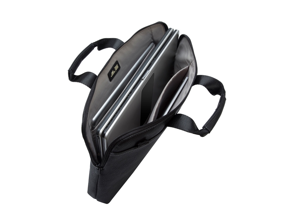 Сумка для ноутбука 15.6 из кожзама 8930, черный-2