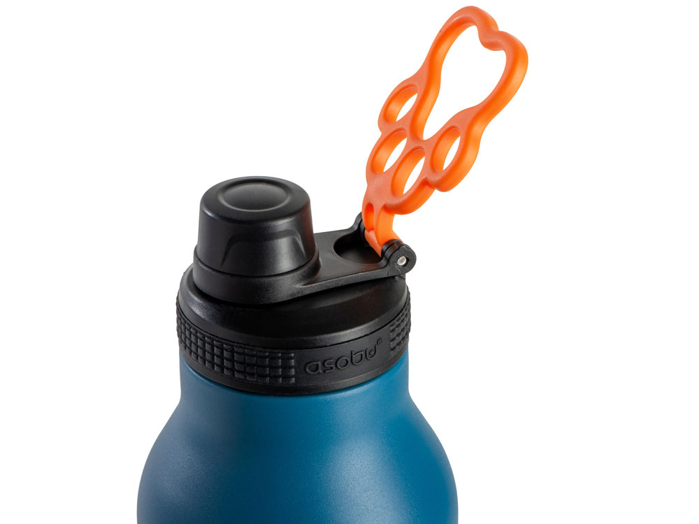 Вакуумный термос Buddy 3-в-1 со съемными мисками для питомцев, 1000 мл, синий-4