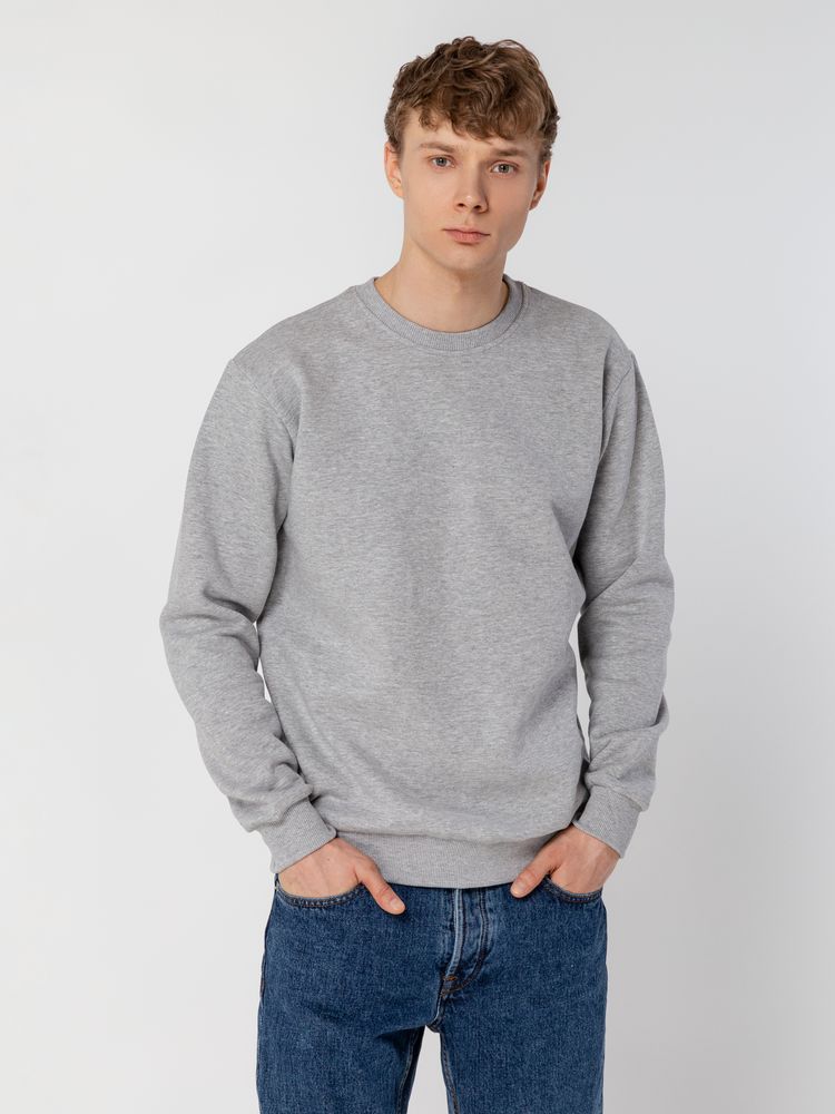 Свитшот Toima Heavy 2.0, серый меланж-4