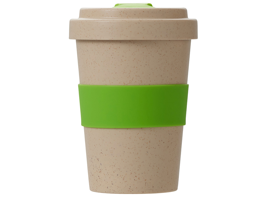 Стакан из пшеничного волокна Flava, зеленое яблоко-3
