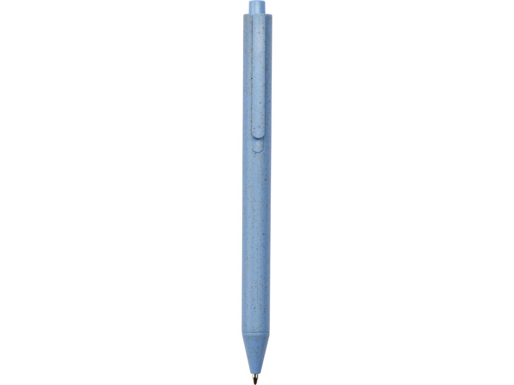 Блокнот B7 Toledo S, синий + ручка шариковая Pianta из пшеничной соломы, синий-6