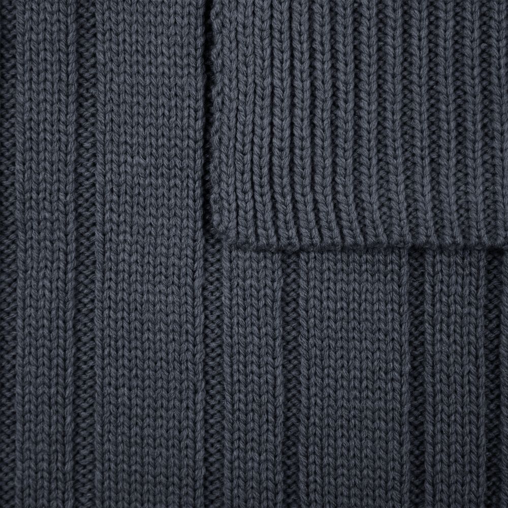 Шарф Knit Beat, серый (графит)-4