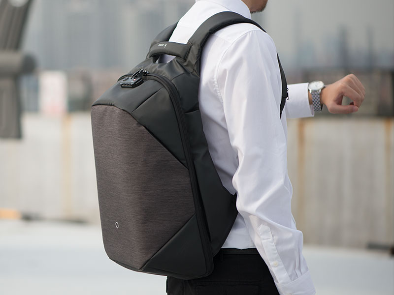 Рюкзак ClickPack 46х34х16 см, черный-15