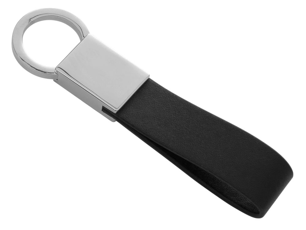 Брелок из эко-кожи Twister, черный-0