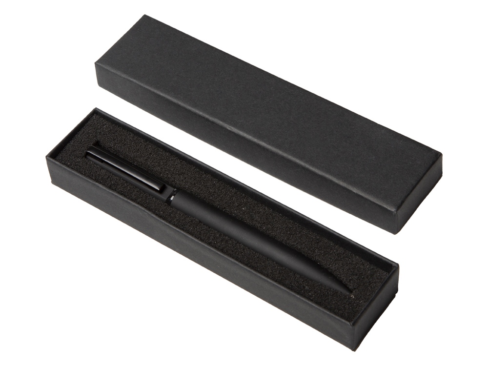 Шариковая металлическая ручка Siegfried, черный-3