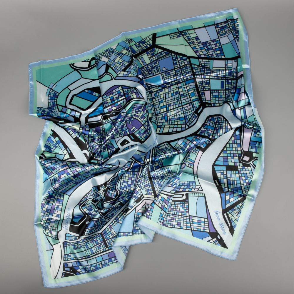 Платок с печатью на заказ ColorSharm, M-1