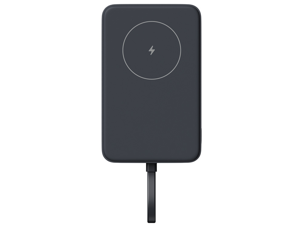 Внешний аккумулятор с кабелем Xiaomi 33W Magnetic Power Bank 10000mAh (Integrated Cable) Gray-1