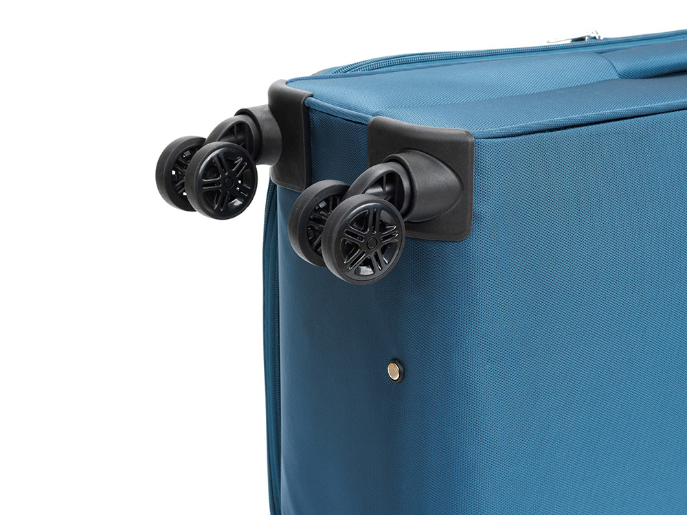Чемодан TORBER ВИВИ, синий, полиэстер, 44 х 25 х 67 см, 63 л-10