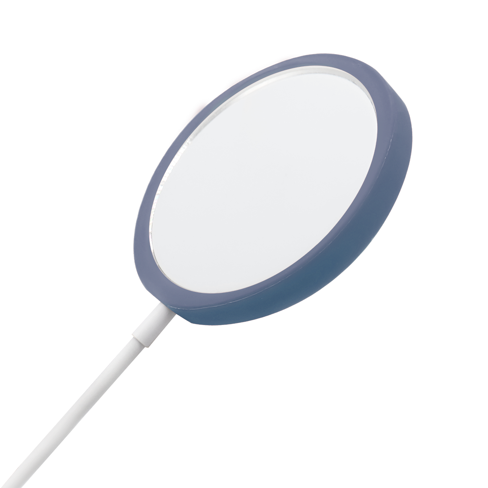 Беспроводное магнитное зарядное устройство Fomax 15W To Go, Белый/серый-0