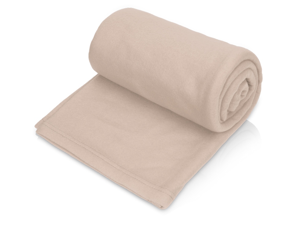 Плед флисовый Polar, бежевый-0