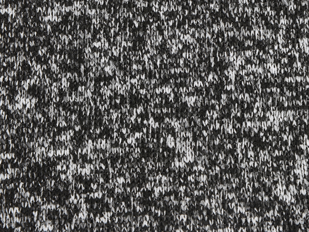 Плед вязаный Blend в чехле, черный-3