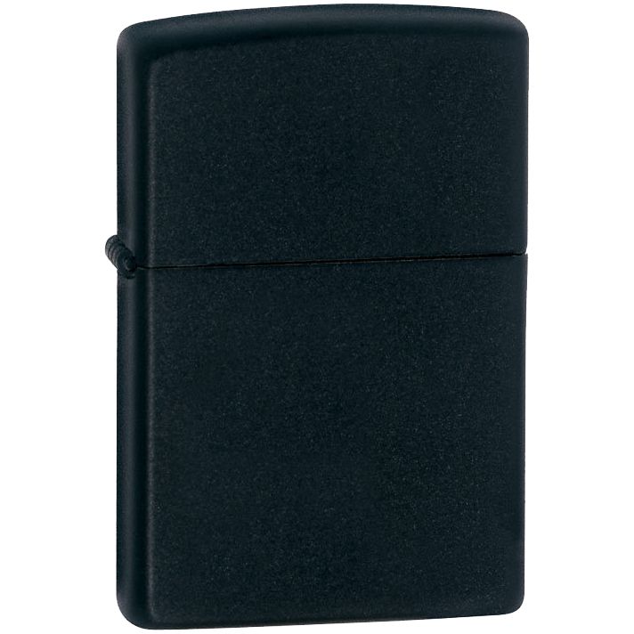 Зажигалка Zippo Classic Matte, матовая черная-1